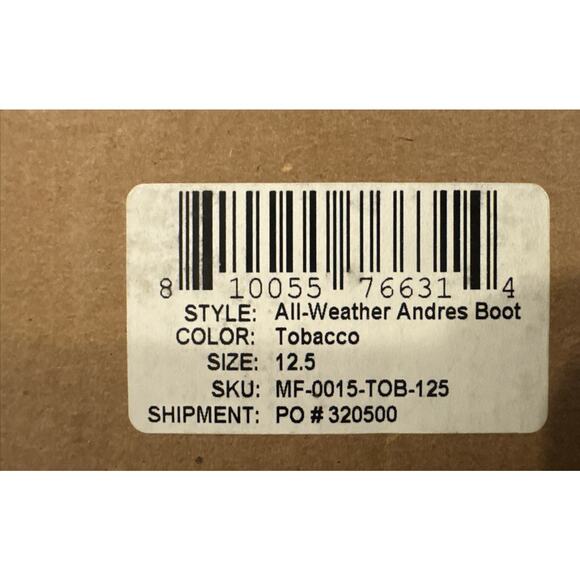 Nisolo Andres All-Weather Boot Men 12.5 Tobacco Brown Nubuck NEW IN BOX main image 13